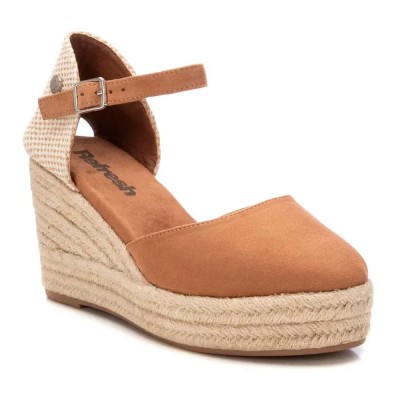 дамски,еспадрили,refresh,172644,suede,wedge,espadrilles,brown,(camel)