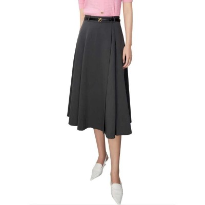 пола,дамски,поли,и,рокли,lily,business,fashion,skirt,gray,(grey)