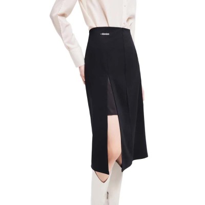 пола,дамски,поли,и,рокли,lily,chic,split,midi,skirt,black