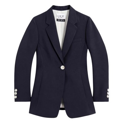 сако,дамски,сака,lily,elegant,blazer,navy,blue,(blue)