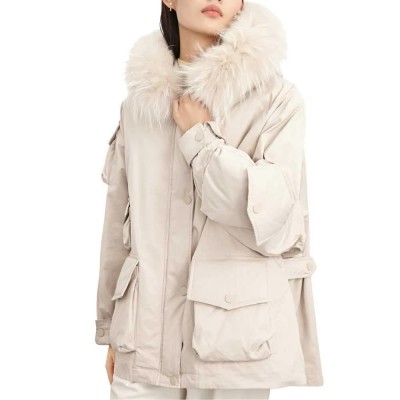 яке,дамски,якета,и,палта,lily,parker,down,jacket,off,white,(beige)