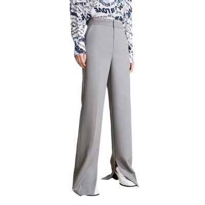 панталони,дамски,панталони,lily,side,split,skinny,dress,pants,dark,gray,(grey)