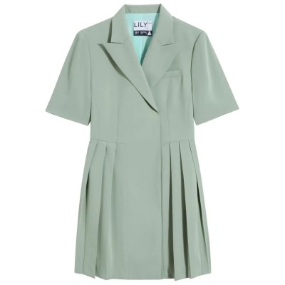 сако,дамски,поли,и,рокли,lily,ss,blazer,dress,light,green,(green)