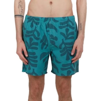 бански,гащета,мъжки,бански,костюми,fundango,bono,print,swimming,shorts,blue,(aquarelle)