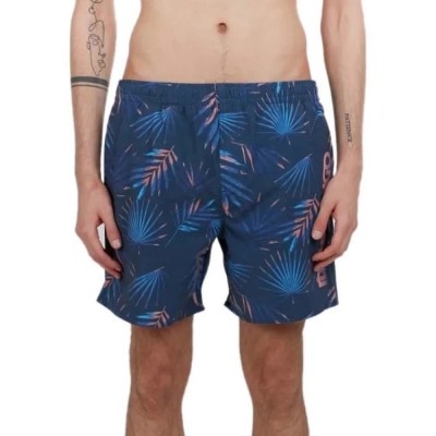 бански,гащета,мъжки,бански,костюми,fundango,bono,print,swimming,shorts,lake,(blue)