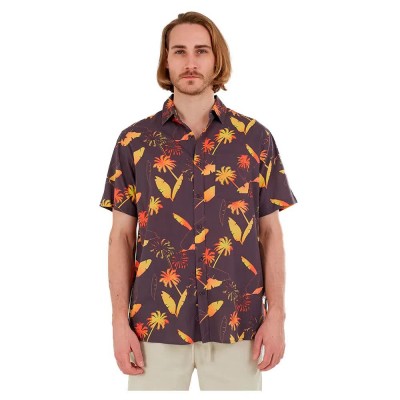 риза,с,къс,ръкав,мъжки,ризи,fundango,chase,short,sleeve,shirt,purple,(dark,navy)