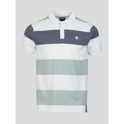 блуза,с,яка,мъжки,блузи,с,яка,fundango,incognito,stripe,short,sleeve,polo,white,(pool,green)