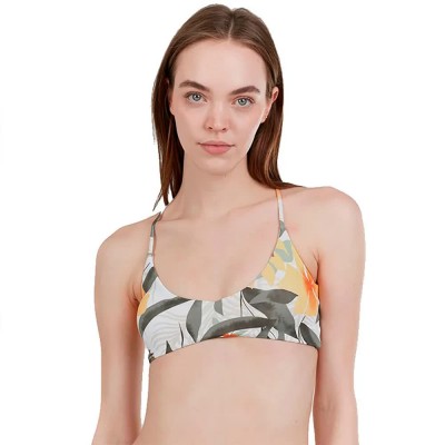 дамски,бански,костюми,fundango,moana,bralette,bikini,top,multicolor,(tropical,green)