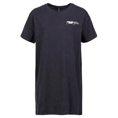 рокля,дамски,поли,и,рокли,fundango,swell,short,sleeve,short,dress,washed,black,(black)