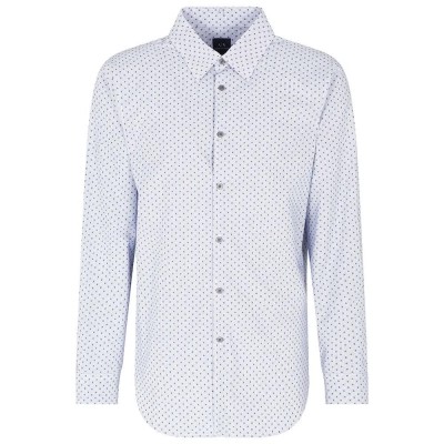 риза,с,дълъг,ръкав,мъжки,ризи,armani,exchange,xm001153,af16623,long,sleeve,shirt,white,stripe,ax,(white)