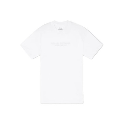 тениска,мъжки,тениски,armani,exchange,xm001280,af10361,t,shirt,white