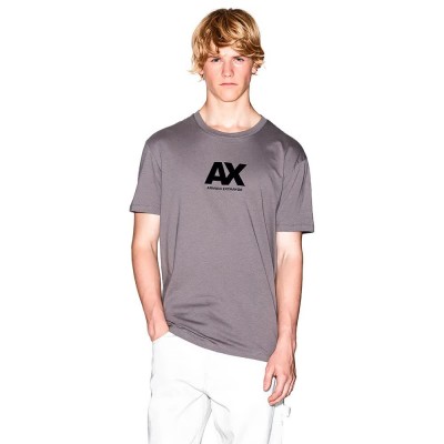 тениска,мъжки,тениски,armani,exchange,xm001403,af16432,t,shirt,dark,gull,gray,(grey)