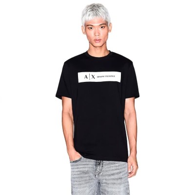 тениска,мъжки,тениски,armani,exchange,xm001425,af10361,t,shirt,black