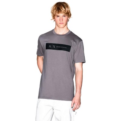 тениска,мъжки,тениски,armani,exchange,xm001425,af10361,t,shirt,dark,gull,gray,(grey)