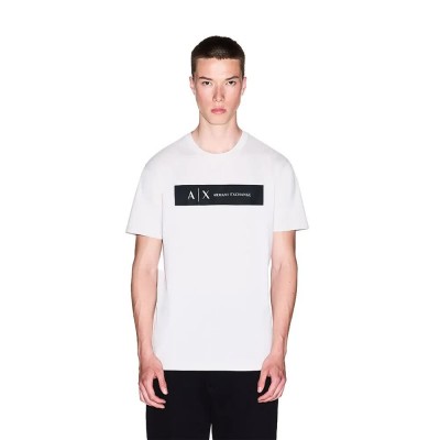 тениска,мъжки,тениски,armani,exchange,xm001425,af10361,t,shirt,wind,chime,(white)