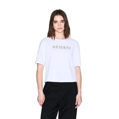 тениска,дамски,тениски,armani,exchange,xw001364,af15085,t,shirt,optic,white,(white)