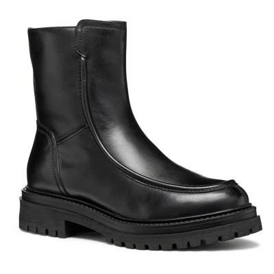 дамски,боти,дамски,високи,обувки,за,ходене,geox,iridea,heel,booties,black,(black)