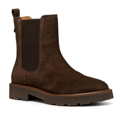 дамски,боти,дамски,високи,обувки,за,ходене,geox,norize,booties,dark,brown,(brown)