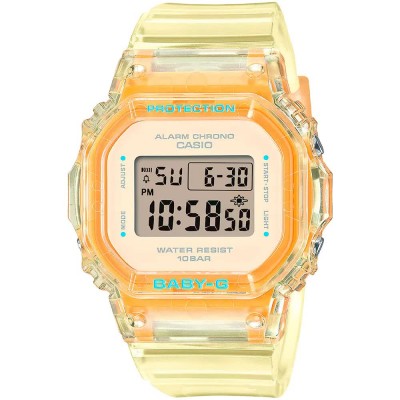часовник,часовници,casio,bgd,565sj,9er,watch,lcd,orange,(yellow)