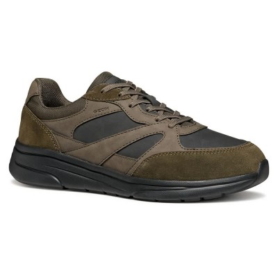 маратонки,мъжки,маратонки,geox,klaiver,trainers,military,(brown)
