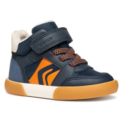 маратонки,детски,маратонки,geox,gisli,trainers,blue,(navy,dark,orange)