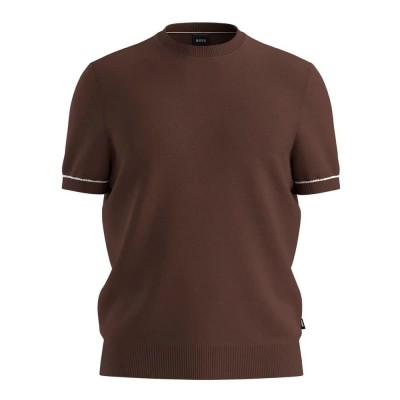 блуза,мъжки,пуловери,boss,jianfranco,sweater,dark,brown,(brown)