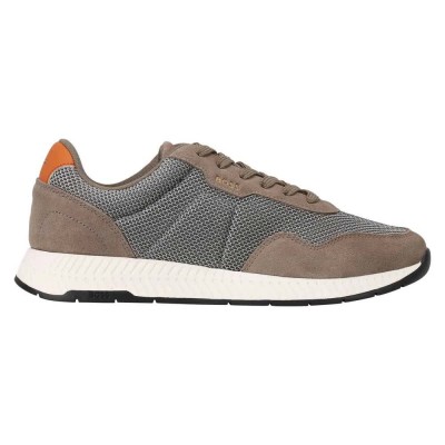 маратонки,мъжки,маратонки,boss,titanium,trainers,open,brown,(grey)
