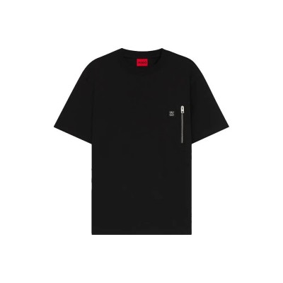 тениска,мъжки,тениски,hugo,dargen,t,shirt,black,(black)