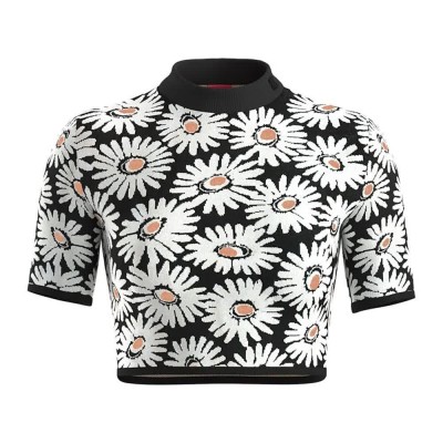 блуза,мъжки,пуловери,дамски,пуловери,hugo,slipina,sweater,black,(open,miscellaneous)