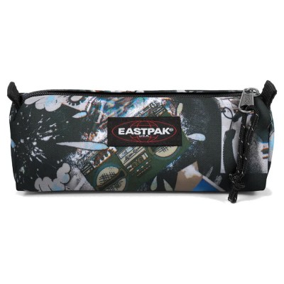 канцеларски,принадлежности,eastpak,benchmark,single,pencil,case,cut,out,dark,(black)