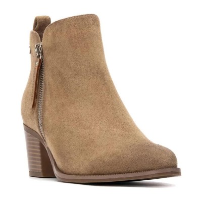 дамски,боти,дамски,високи,обувки,за,ходене,refresh,173180,heel,booties,beige