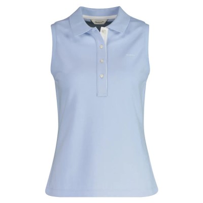 елек,дамски,сака,gant,contrast,pique,waistcoat,blue,(fresh,blue)