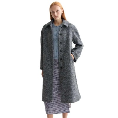 яке,дамски,якета,и,палта,scotch,&,soda,u9g00904t,jacket,grey,(charcoal,faded,denim,herringbone)