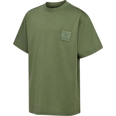 тениска,детски,тениски,hummel,clean,short,sleeve,t,shirt,green,(olivine)