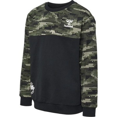 блуза,детски,блузи,hummel,fsk,go,sweatshirt,green