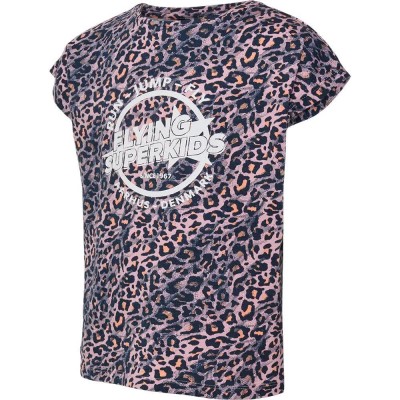 тениска,детски,тениски,hummel,fsk,hop,short,sleeve,t,shirt,black,iris,zephyr,(purple)