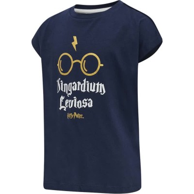 тениска,детски,тениски,hummel,harry,potter,short,sleeve,t,shirt,blue,(black,iris)