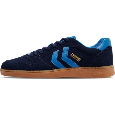 маратонки,мъжки,маратонки,hummel,handball,perfekt,cl,trainers,black,iris,(blue)