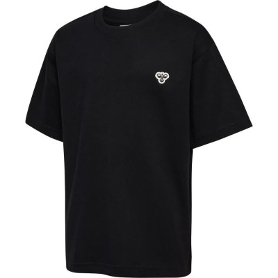 тениска,детски,тениски,hummel,loose,bee,short,sleeve,t,shirt,black,(black)