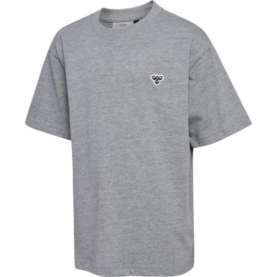 тениска,детски,тениски,hummel,loose,bee,short,sleeve,t,shirt,grey,(grey,melange)