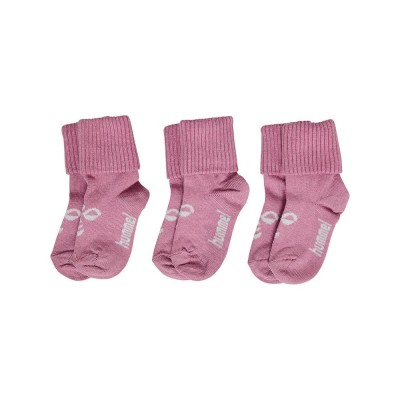 чорапи,детски,чорапи,hummel,mini,bee,socks,3,pairs,polignac,(pink)