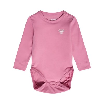 детски,облекла,за,момчета,hummel,mini,solid,bee,long,sleeve,body,polignac,(pink)