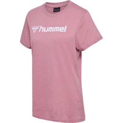 тениска,дамски,тениски,hummel,mover,cotton,short,sleeve,t,shirt,lilas,(pink)