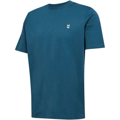 тениска,мъжки,тениски,hummel,pulse,short,sleeve,t,shirt,blue,(7280)