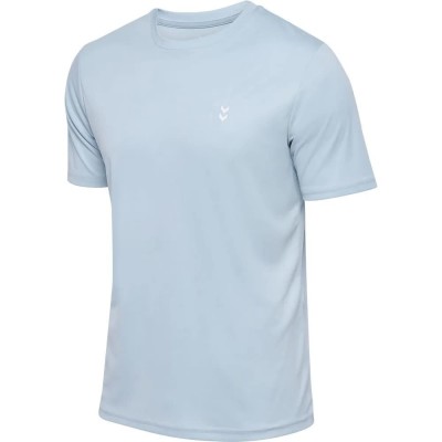 тениска,мъжки,тениски,hummel,pulse,training,short,sleeve,t,shirt,7299,(blue)