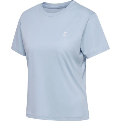 тениска,дамски,тениски,hummel,pulse,training,short,sleeve,t,shirt,blue,(7299)