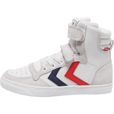маратонки,детски,маратонки,hummel,slimmer,stadil,leather,high,trainers,white