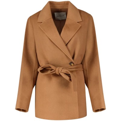 яке,дамски,якета,и,палта,gant,4700392,jacket,brown,(warm,khaki)