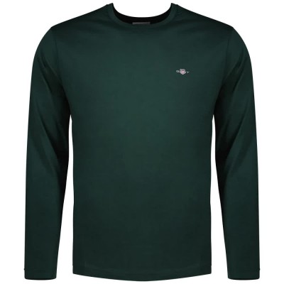 тениска,мъжки,тениски,gant,2004049,long,sleeve,t,shirt,tartan,green,(green)
