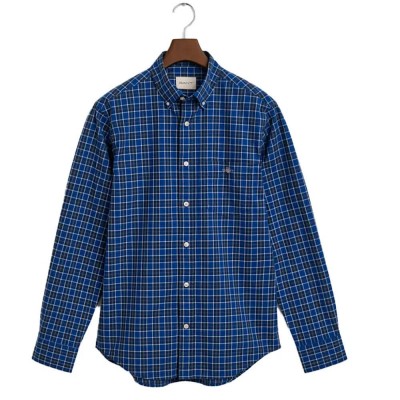 риза,с,дълъг,ръкав,мъжки,ризи,gant,classic,regular,fit,long,sleeve,shirt,college,blue,(blue)